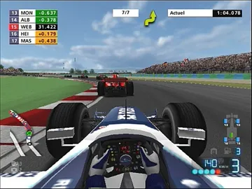 Formula One 06 (Japan) screen shot game playing